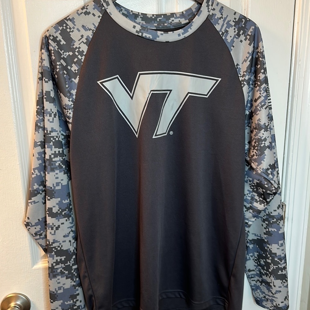 VA Tech mens long sleeve tee shirt​​​​​​​​​​​​​ - Picture 12 of 14